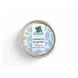 Shampoo en barra de Rosas de 65 g