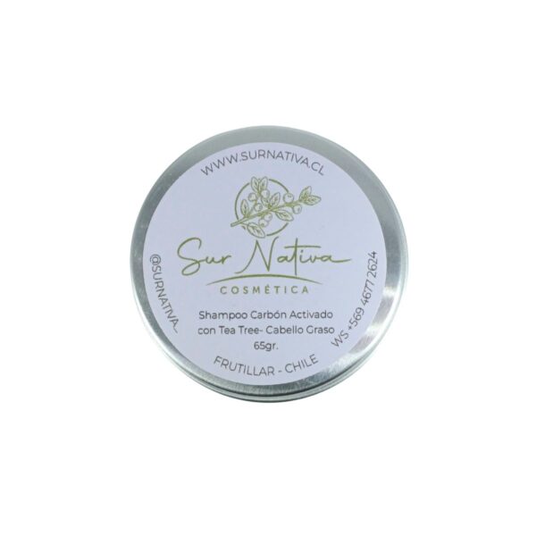 Shampoo Carbón activado 65 gr.